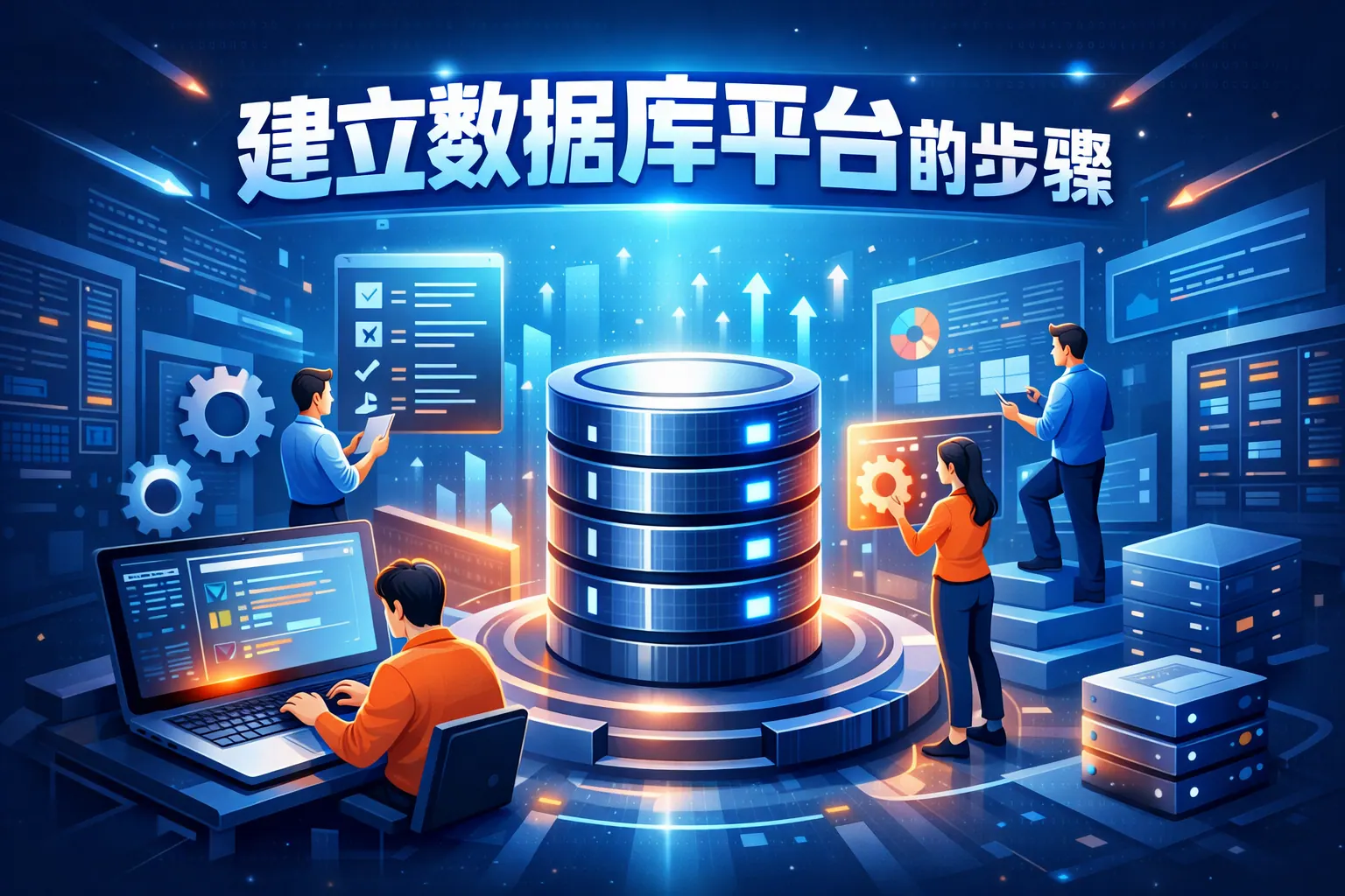 建立数据库平台的步骤是