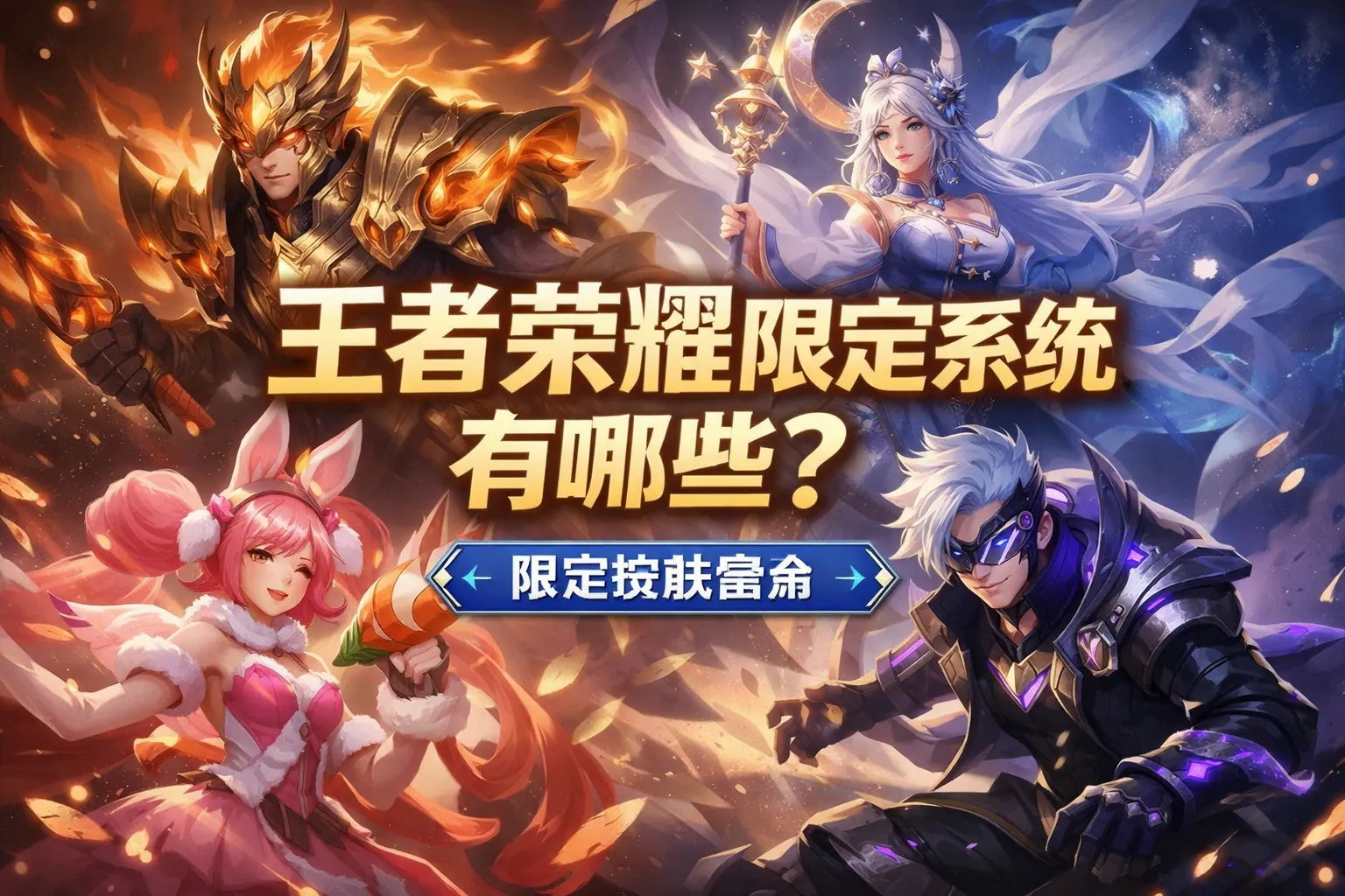 王者荣耀限定系统有哪些