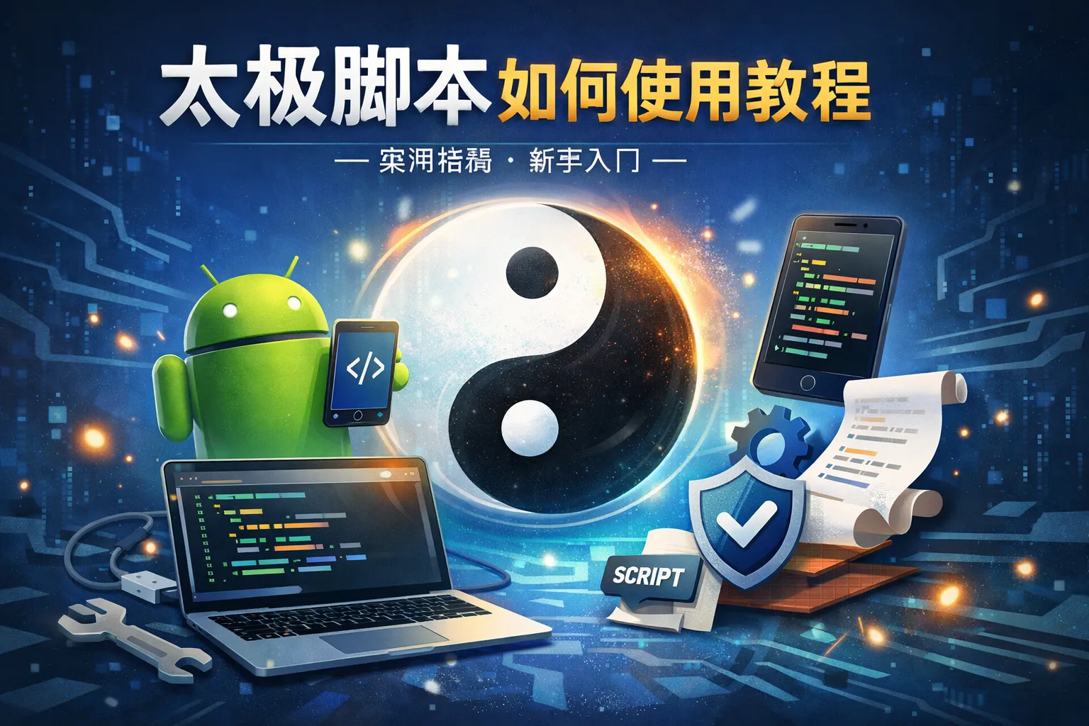 太极脚本如何使用教程