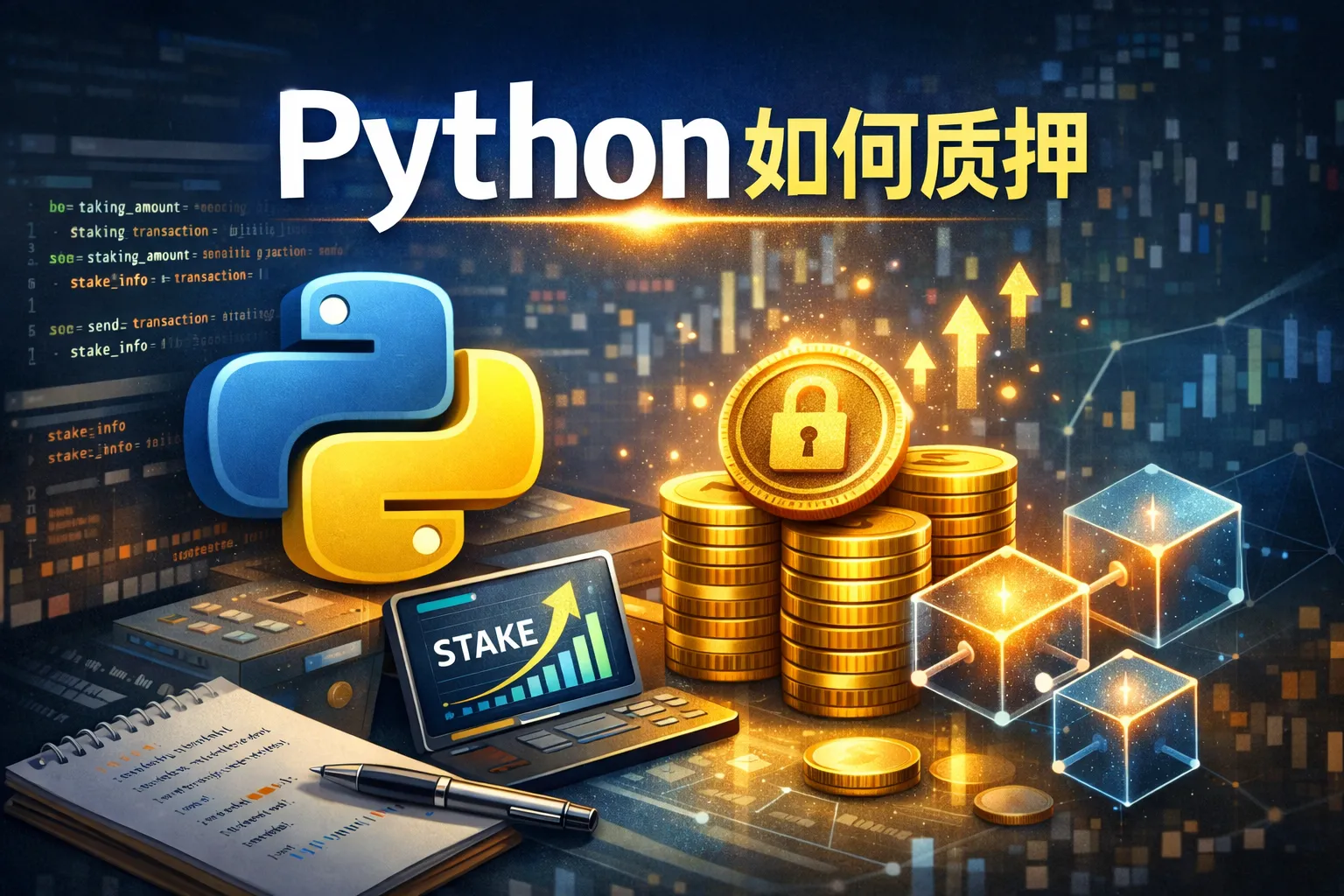 python如何质押