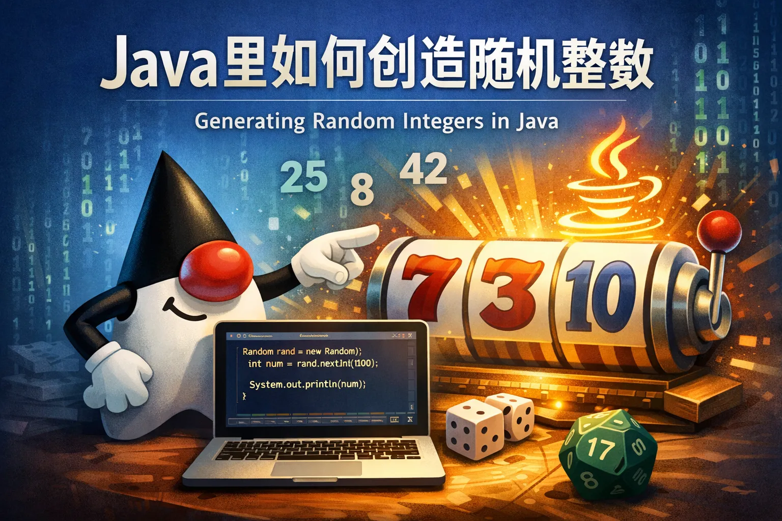 java里如何创造随机整数