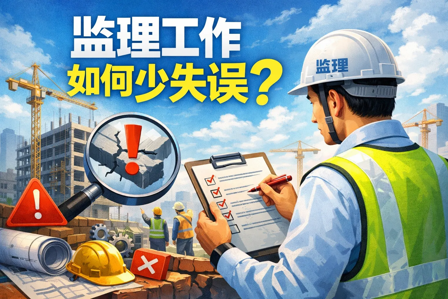 监理工作如何少失误