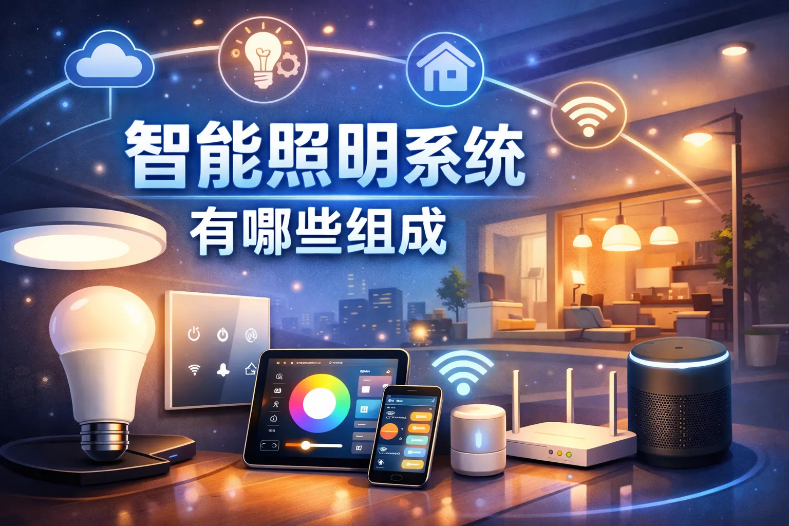 智能照明系统有哪些组成