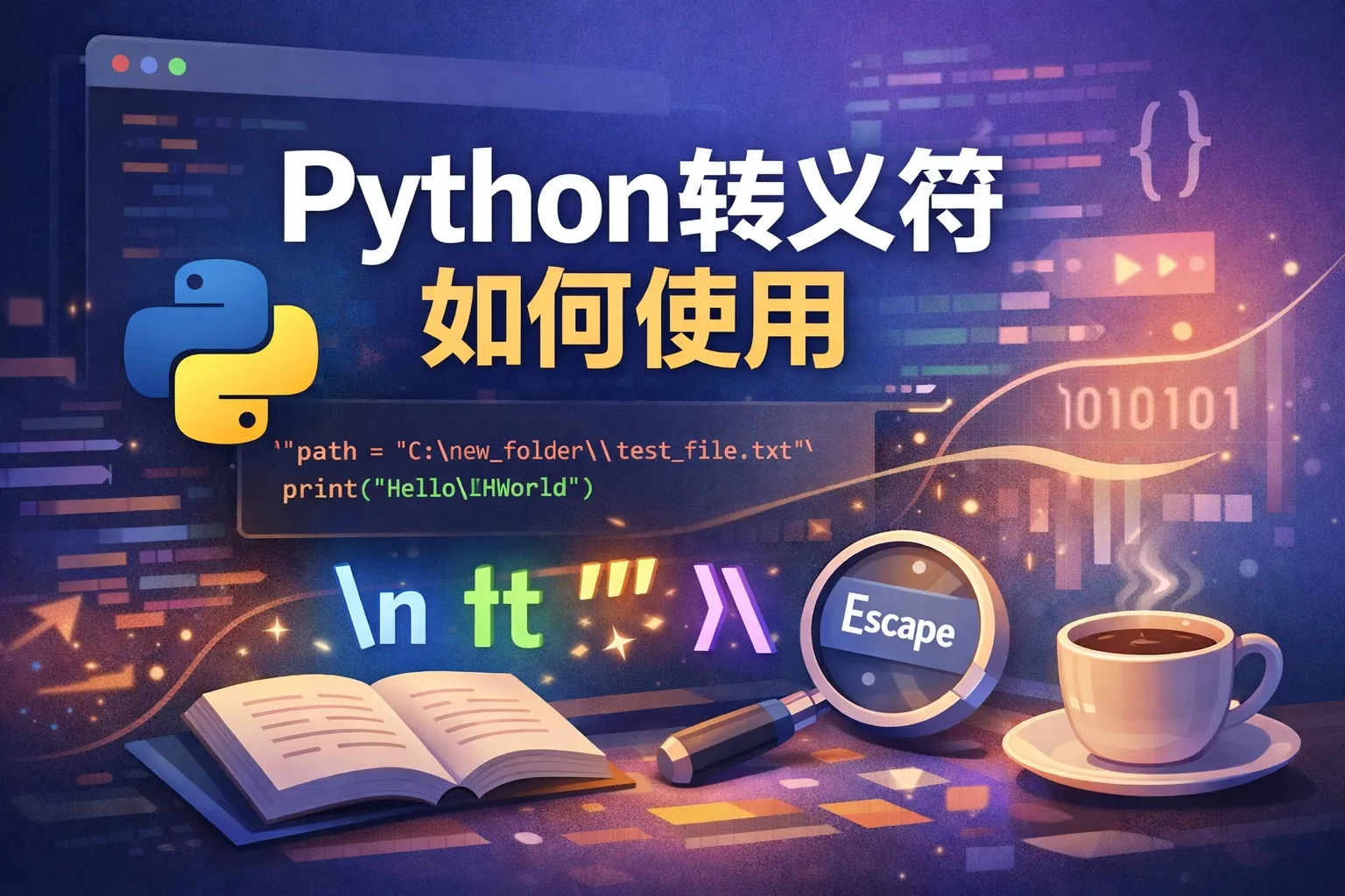 python转义符如何使用