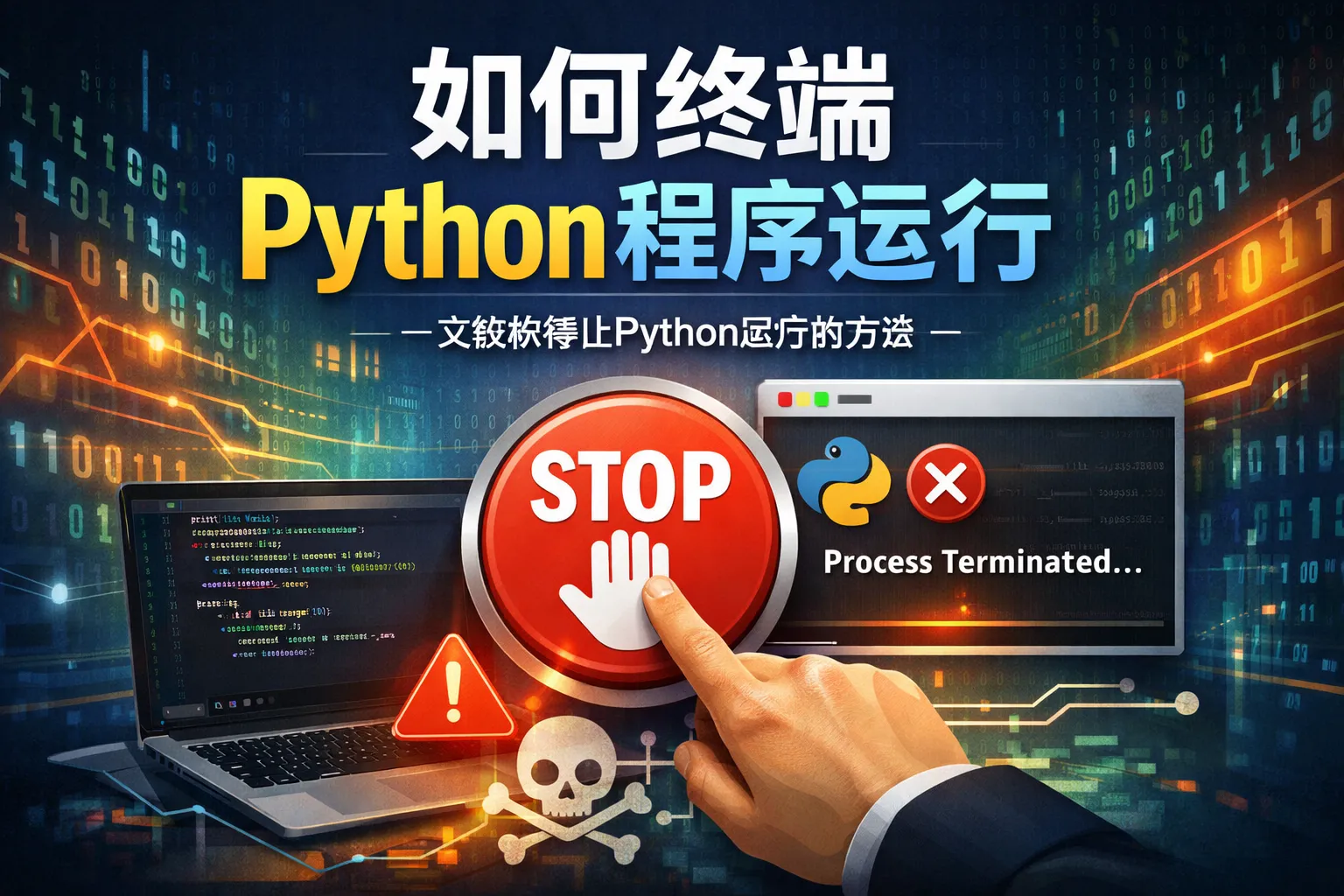 如何终端python程序运行
