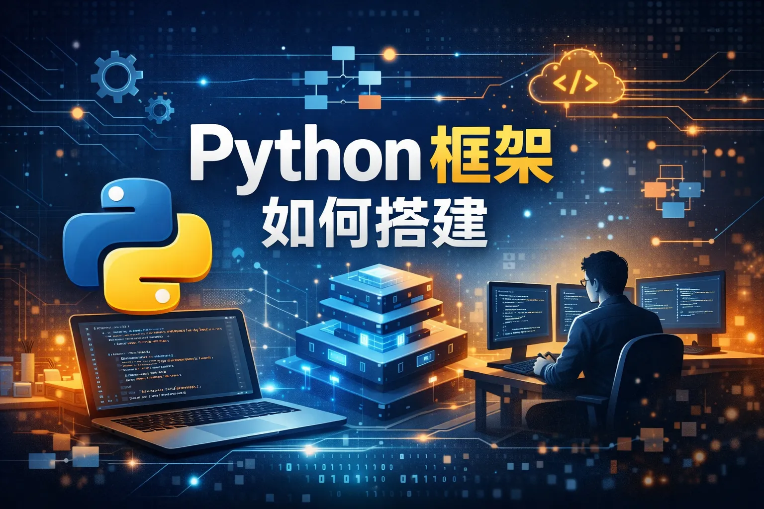 python框架如何搭建