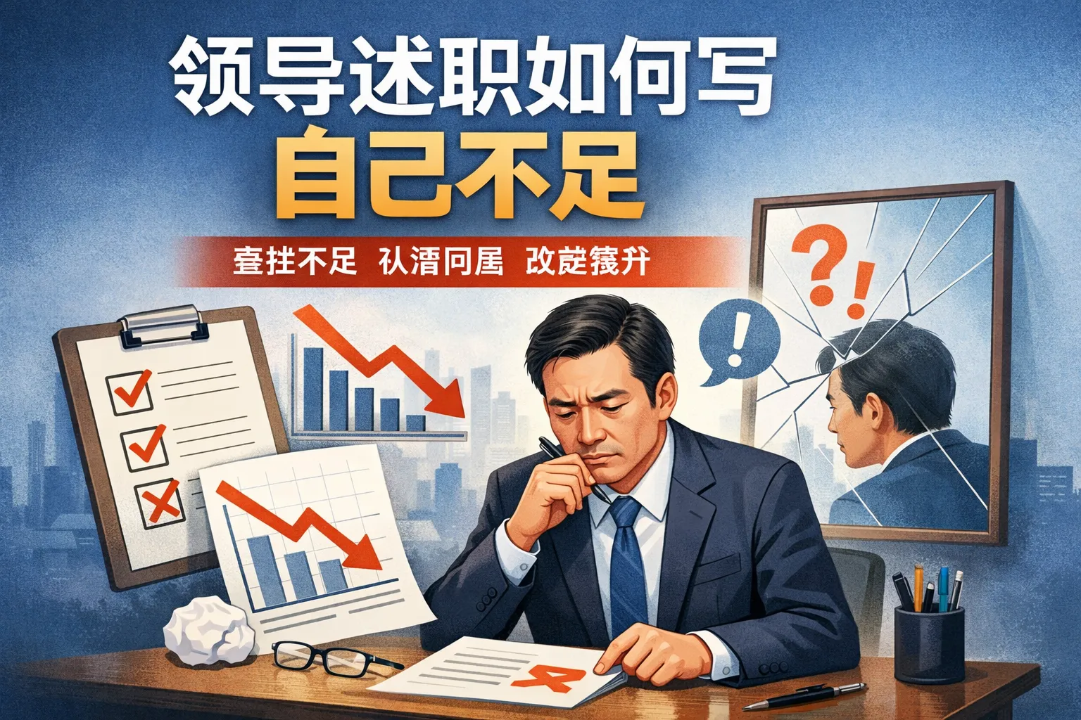 领导述职如何写自己不足