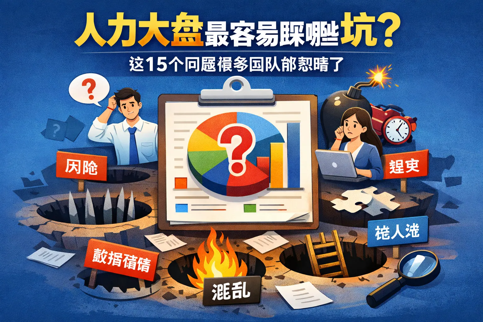 人力大盘最容易踩哪些坑?这15个问题很多团队都忽略了