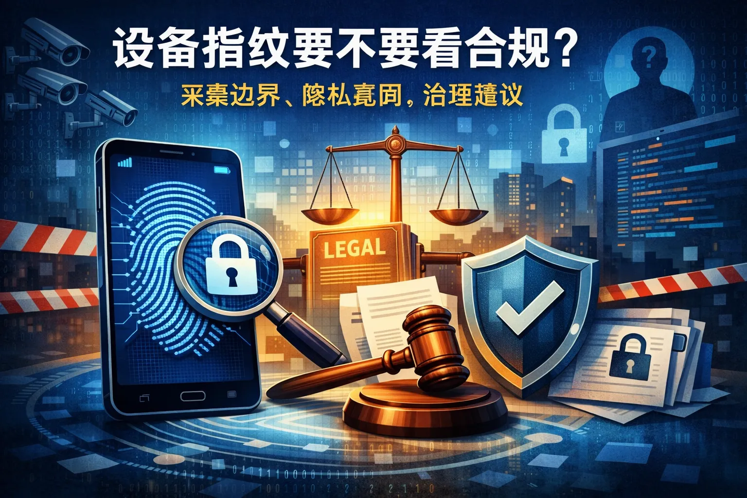 设备指纹要不要看合规?采集边界、隐私影响、治理建议