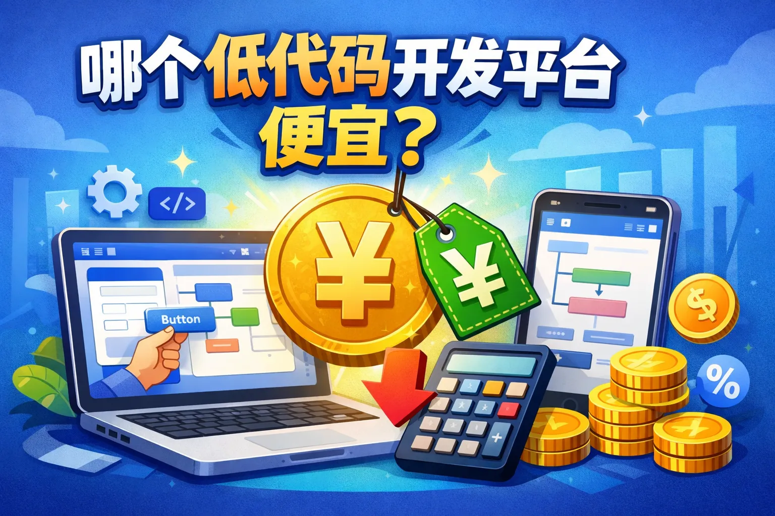 哪个低代码开发平台便宜