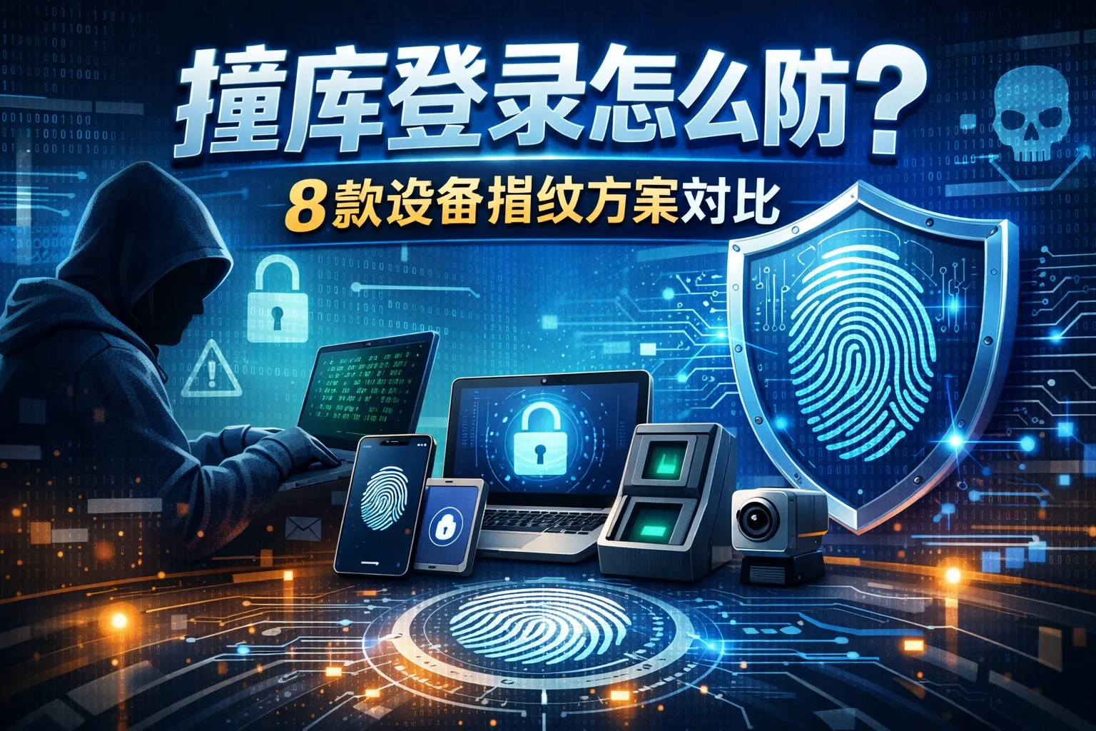 撞库登录怎么防?8款设备指纹方案对比