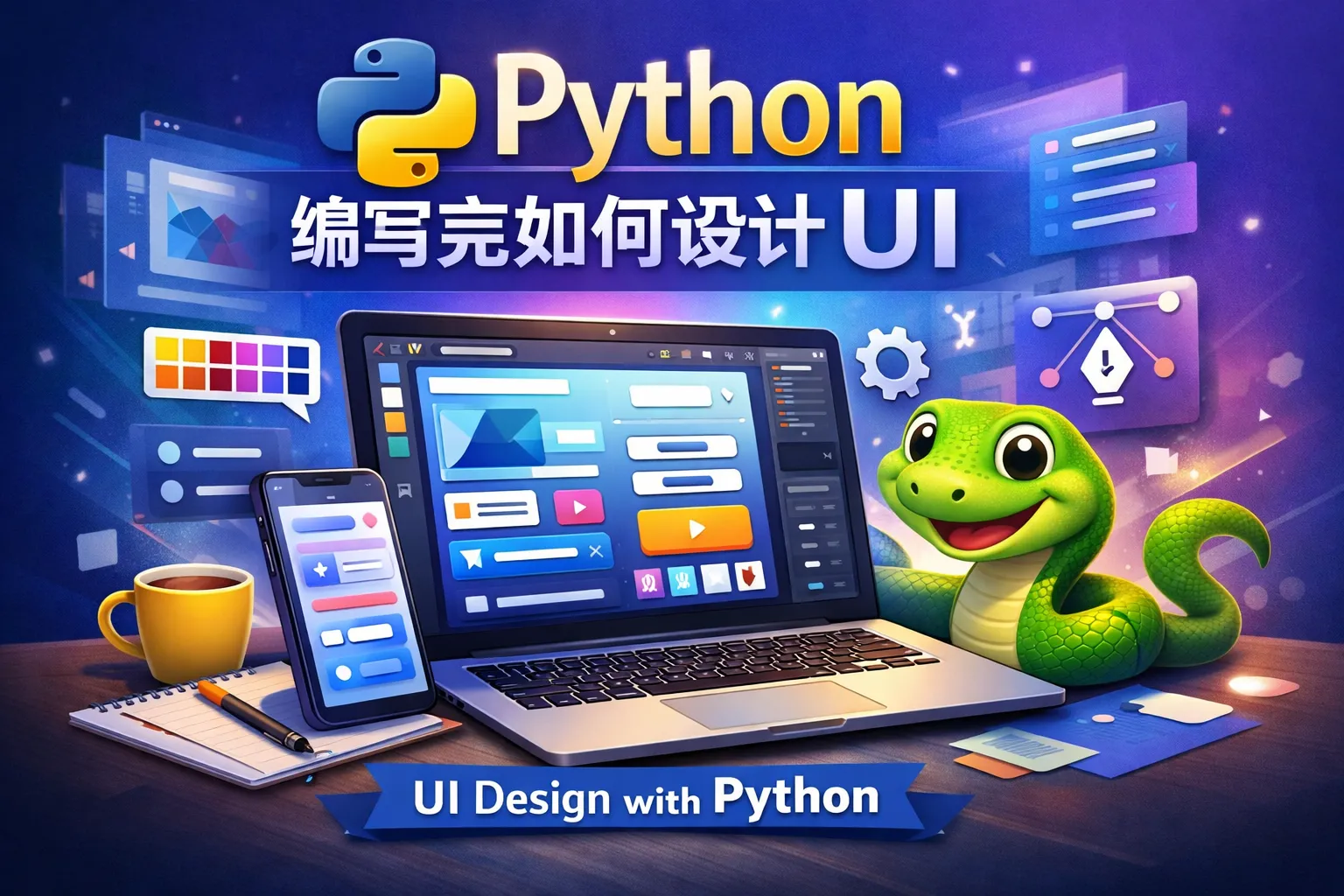 python编写完如何设计ui