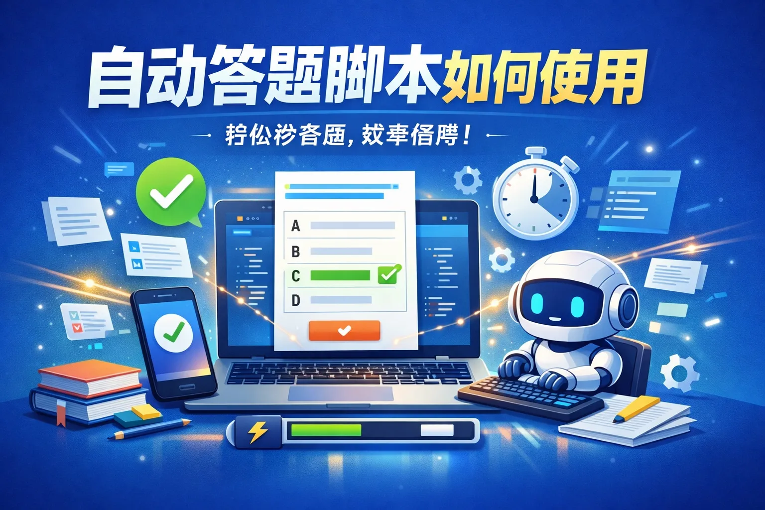 自动答题脚本如何使用