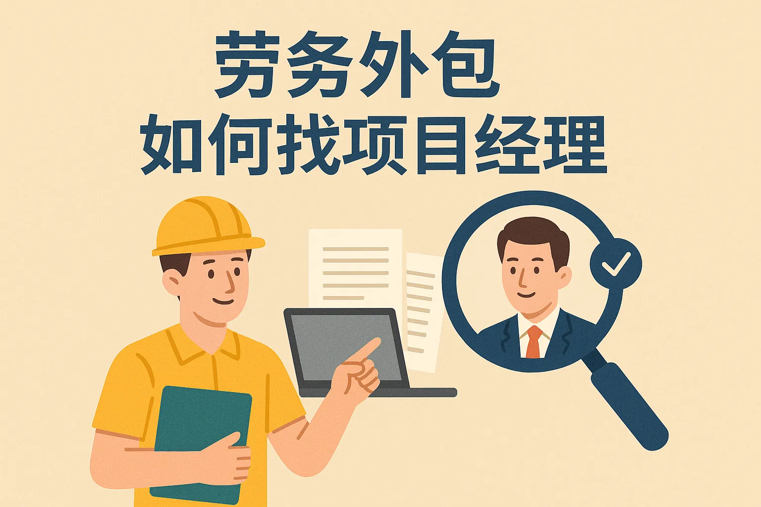 劳务外包如何找项目经理