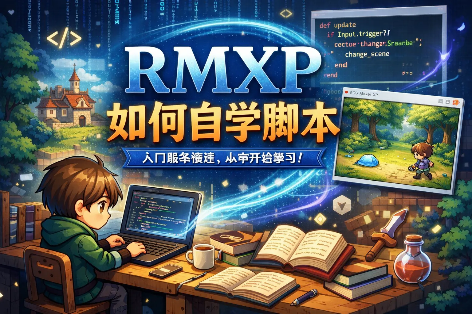 rmxp如何自学脚本