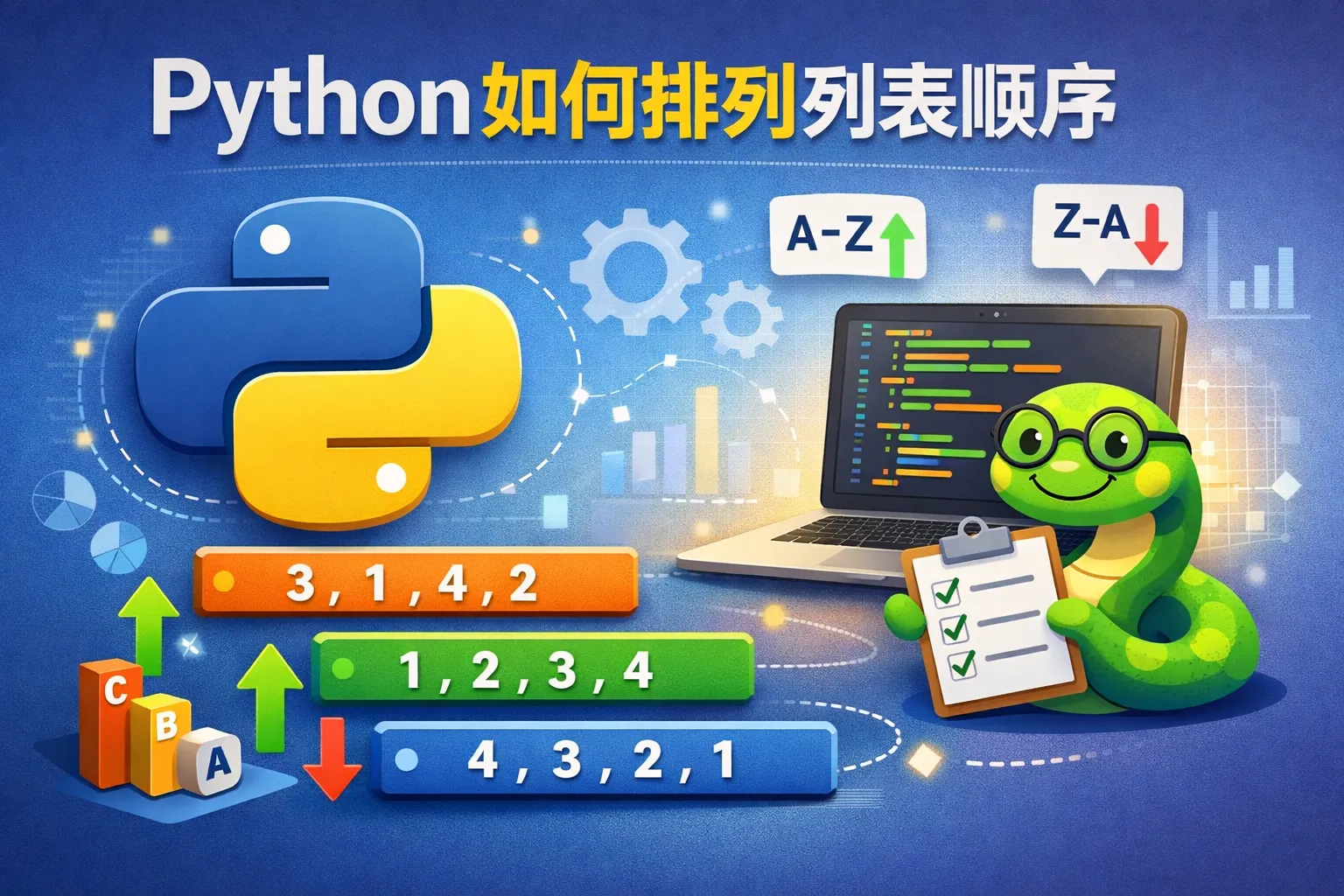 python如何排列列表顺序