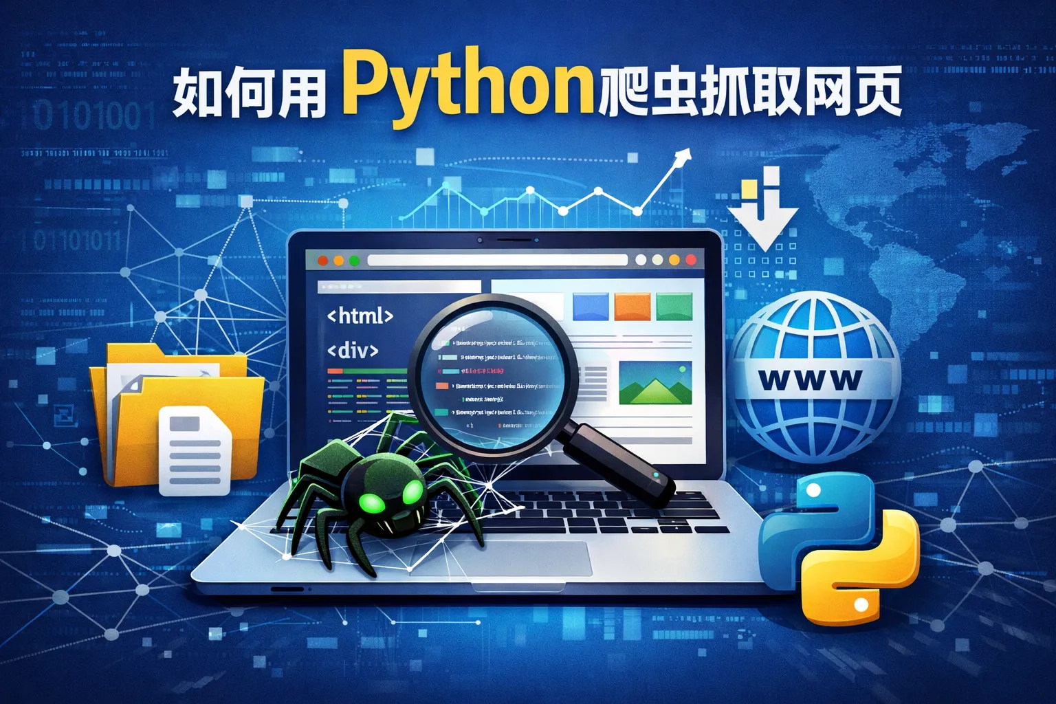 如何用python爬虫抓取网页