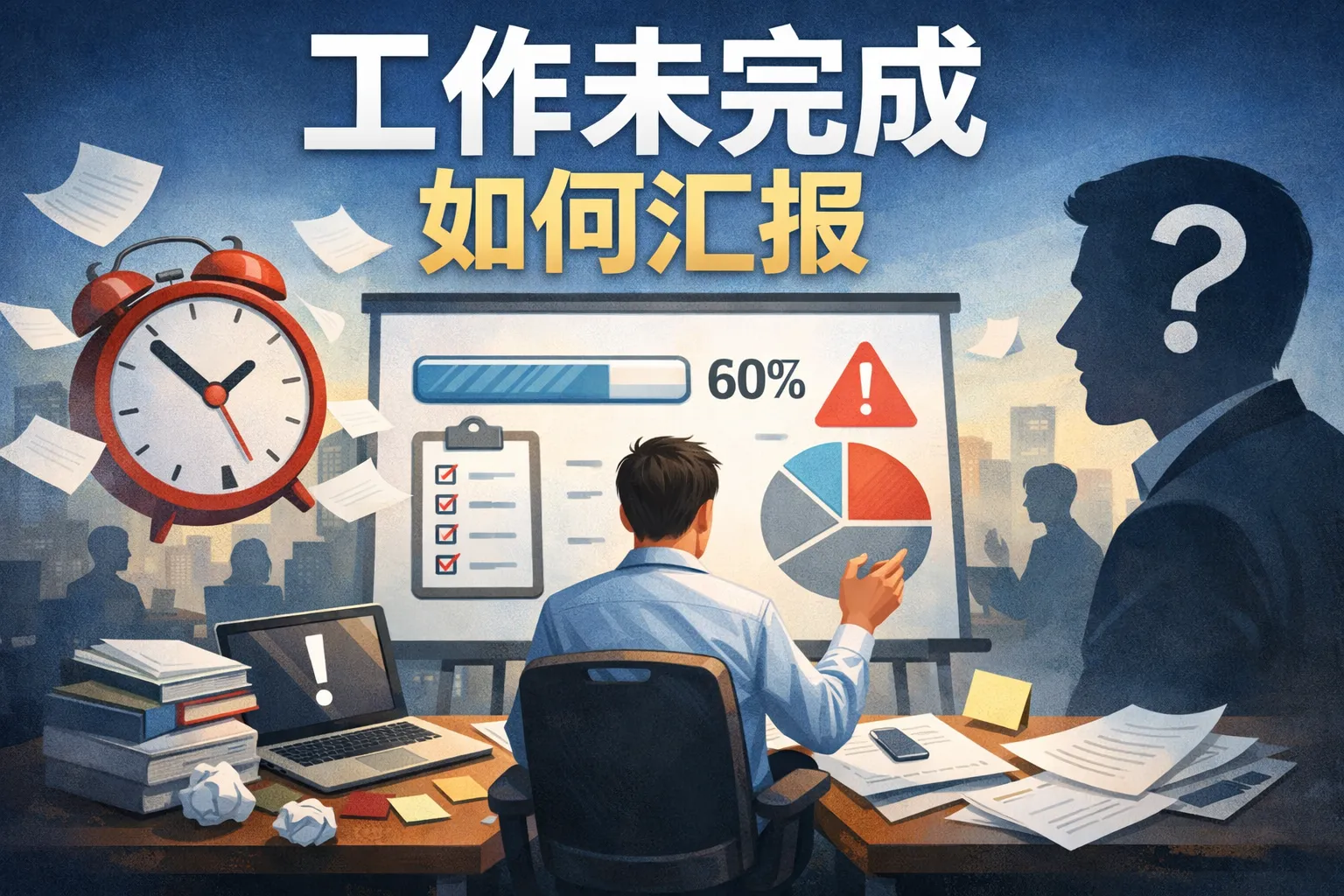 工作未完成如何汇报