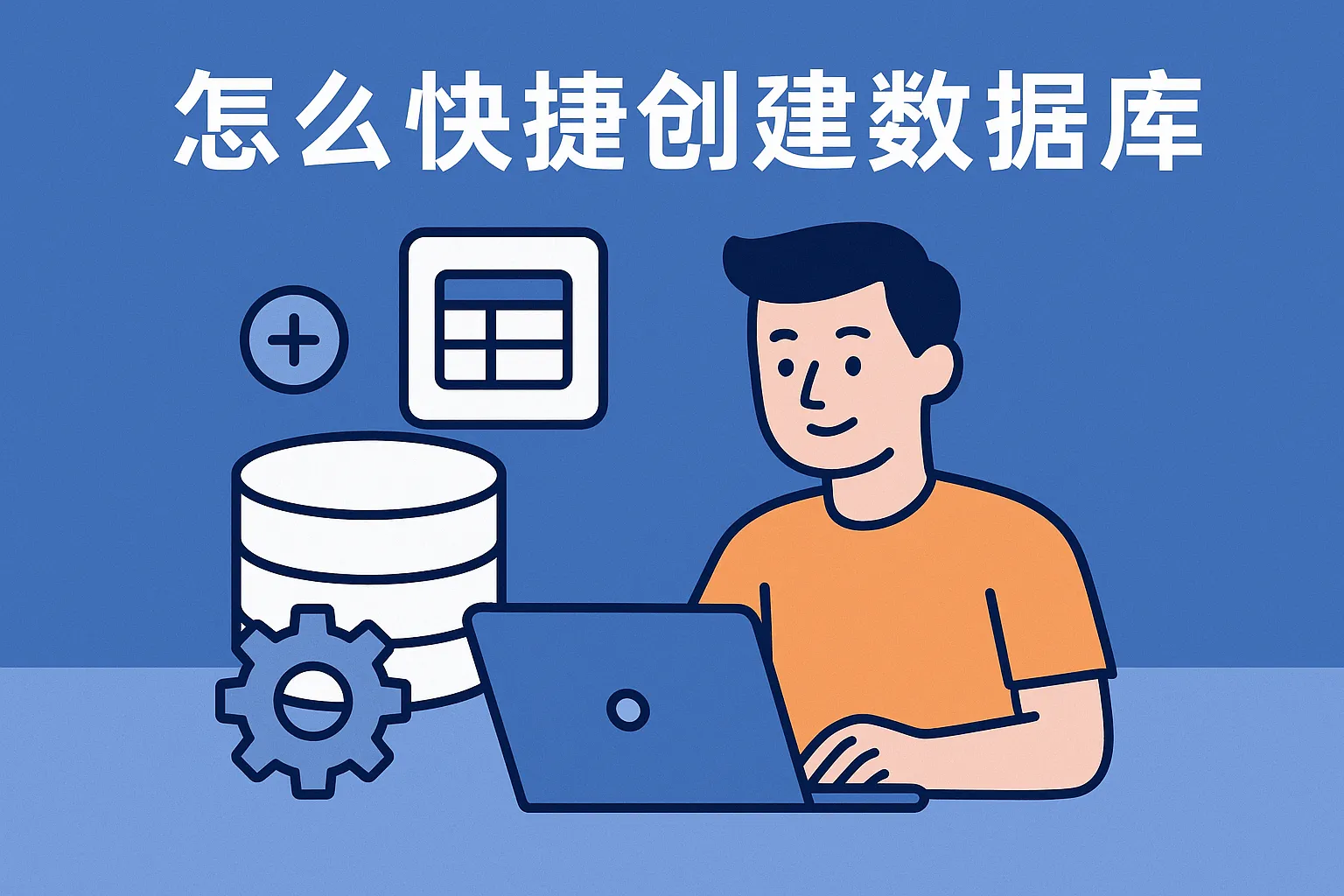 怎么快捷创建数据库
