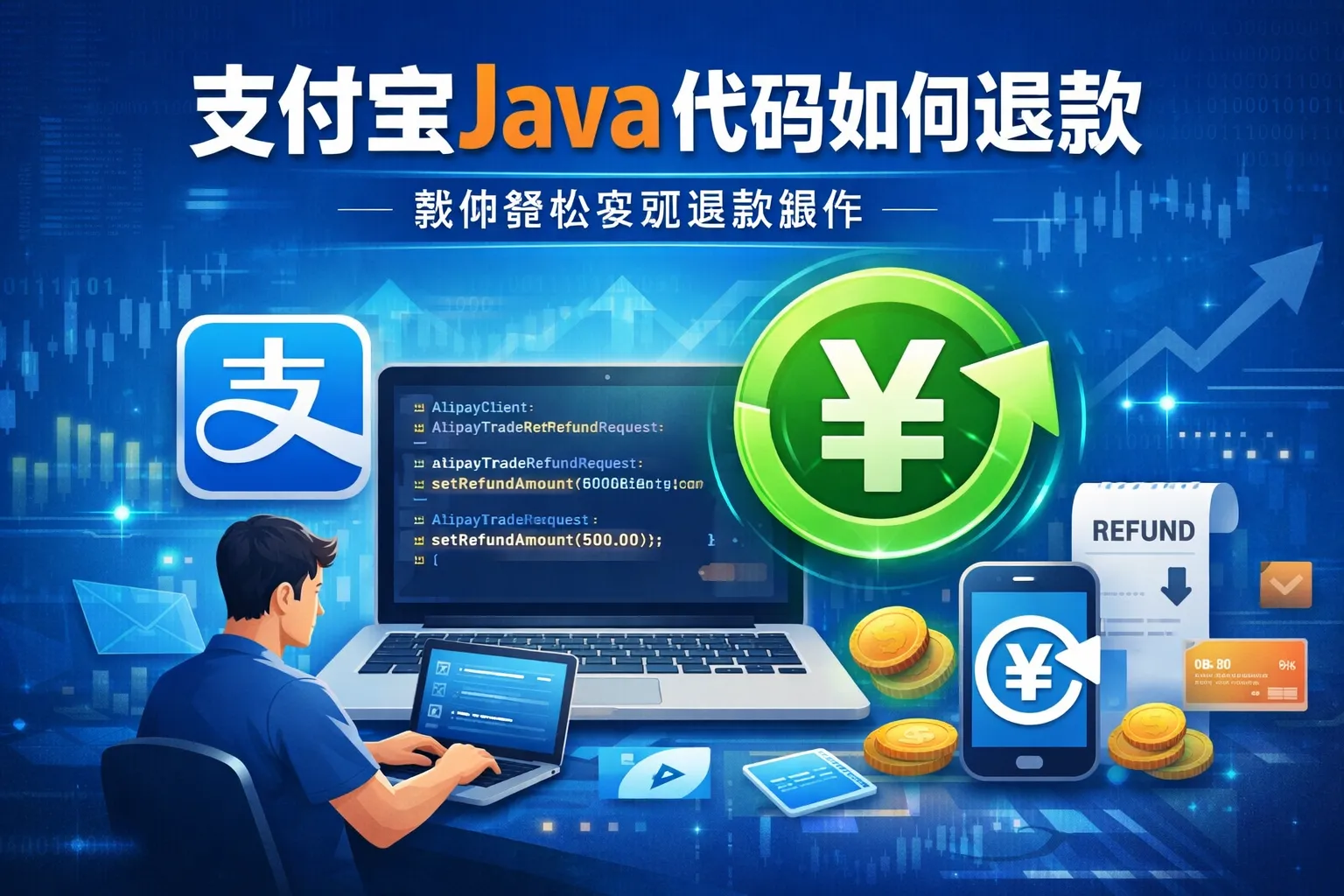 支付宝java代码如何退款