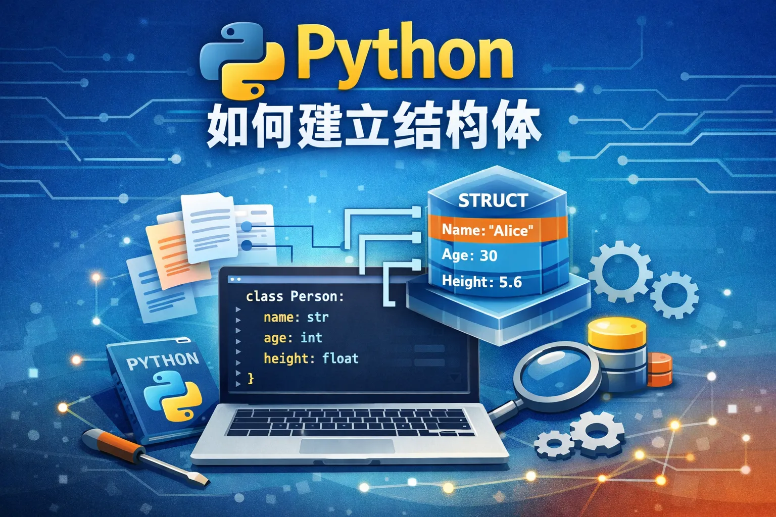 python如何建立结构体