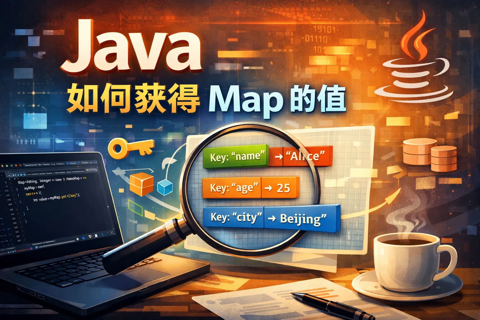 java如何获得map的值