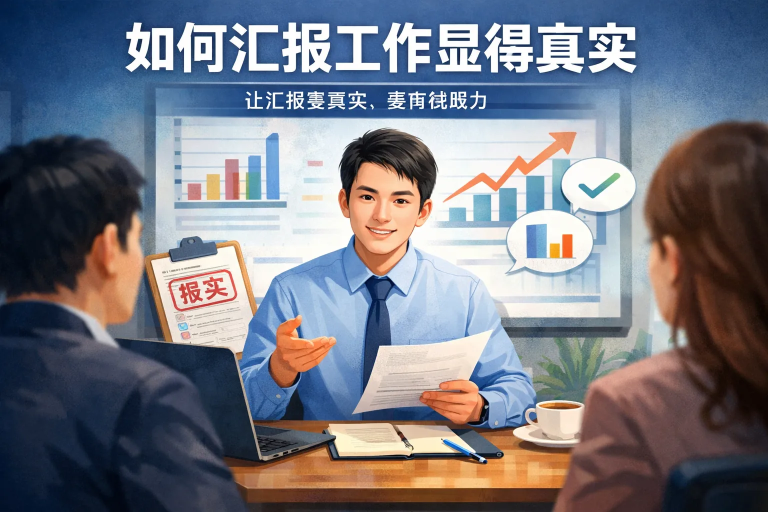 如何汇报工作显得真实