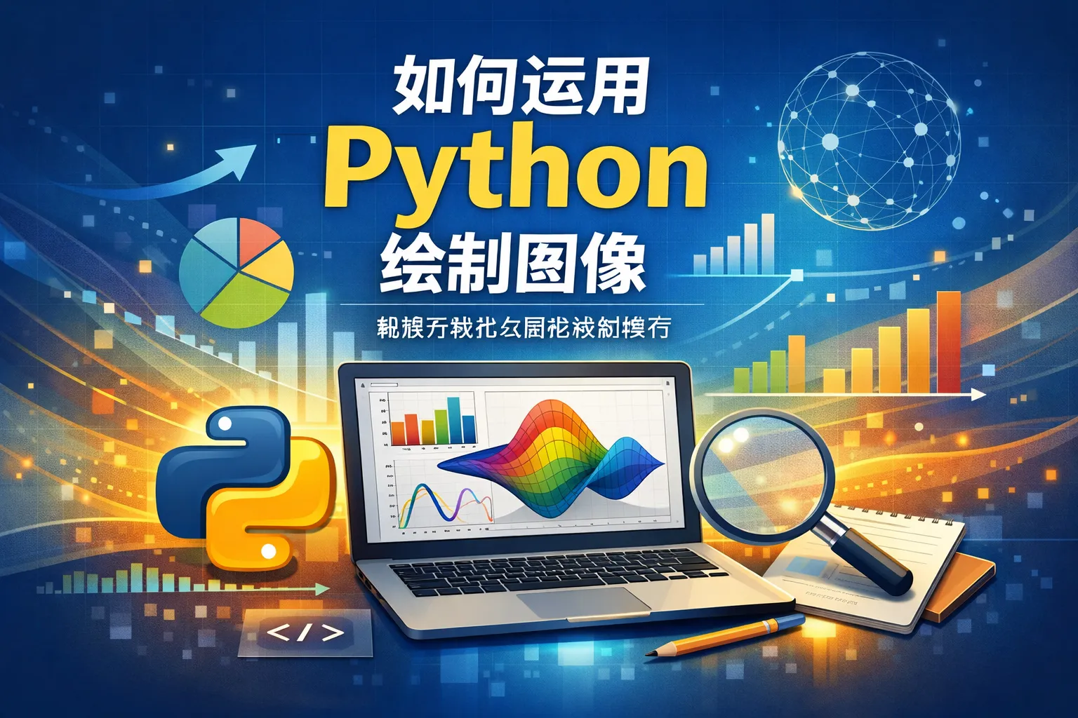 如何运用python绘制图像
