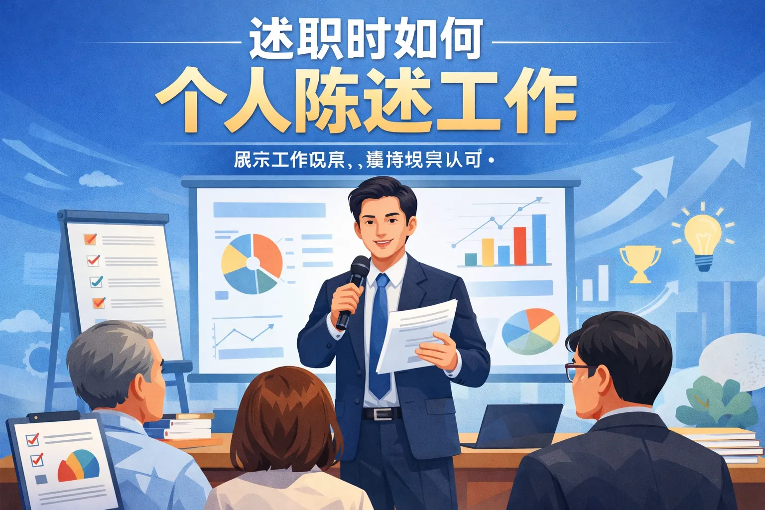 述职时如何个人陈述工作