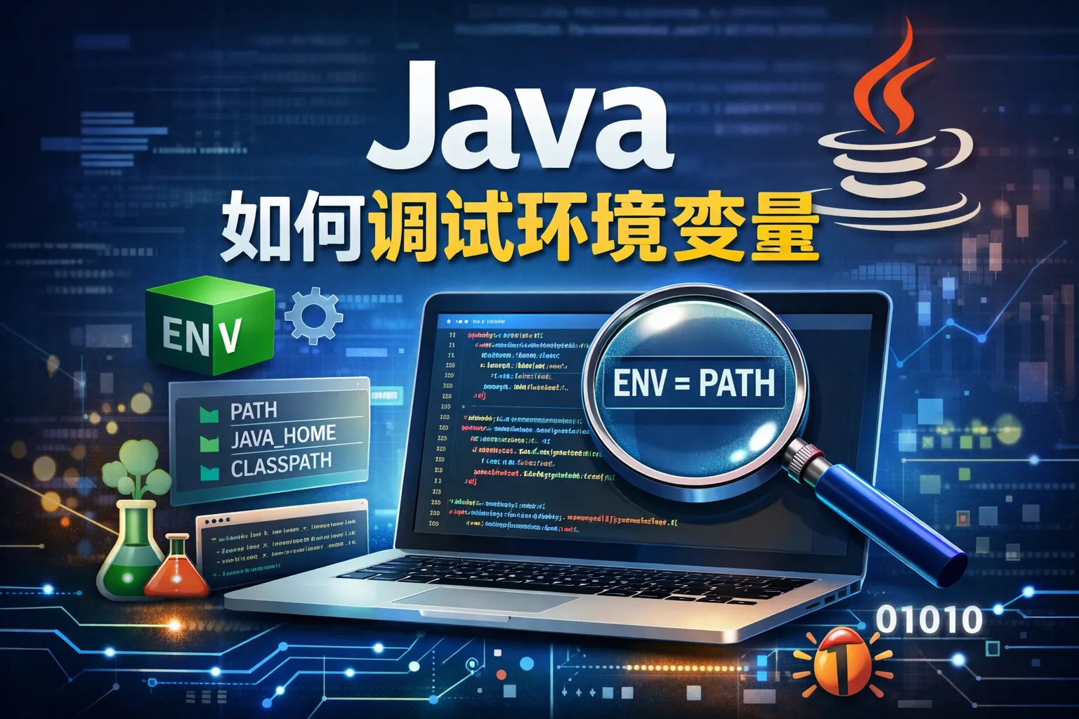 java如何调试环境变量