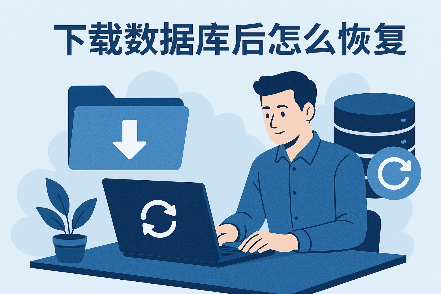 下载数据库后怎么恢复