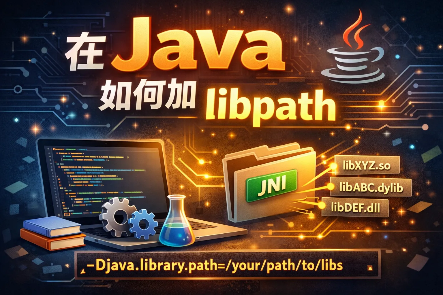 在java如何加libpath