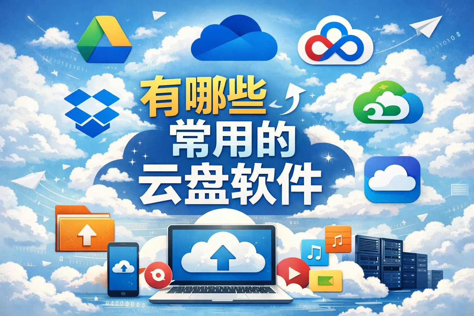 有哪些常用的云盘软件
