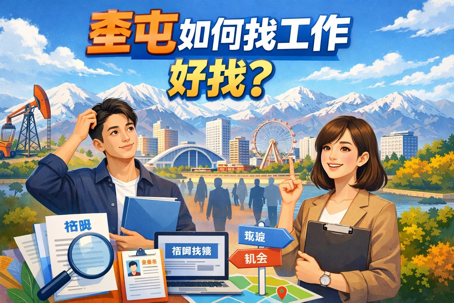 奎屯如何找工作好找