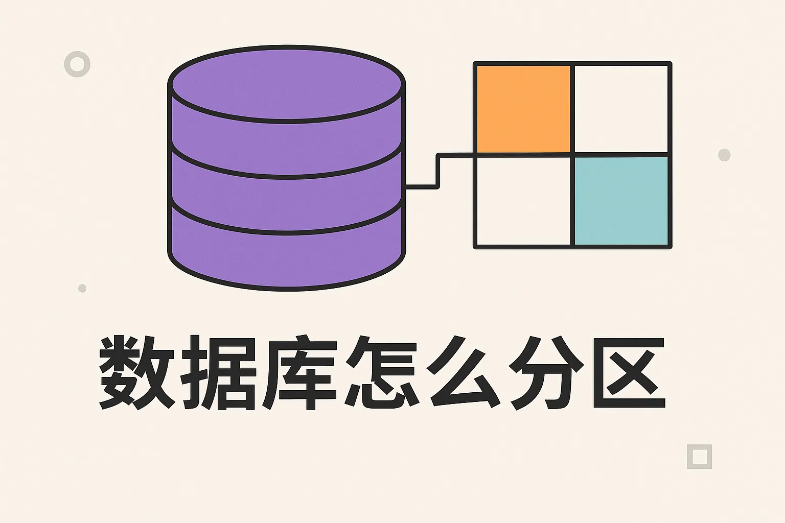 数据库怎么分区