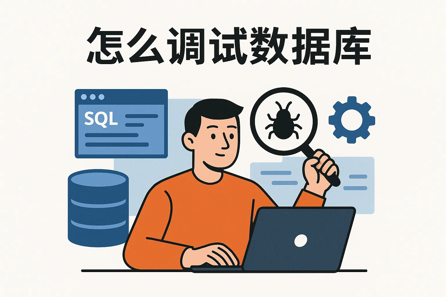 怎么调试数据库