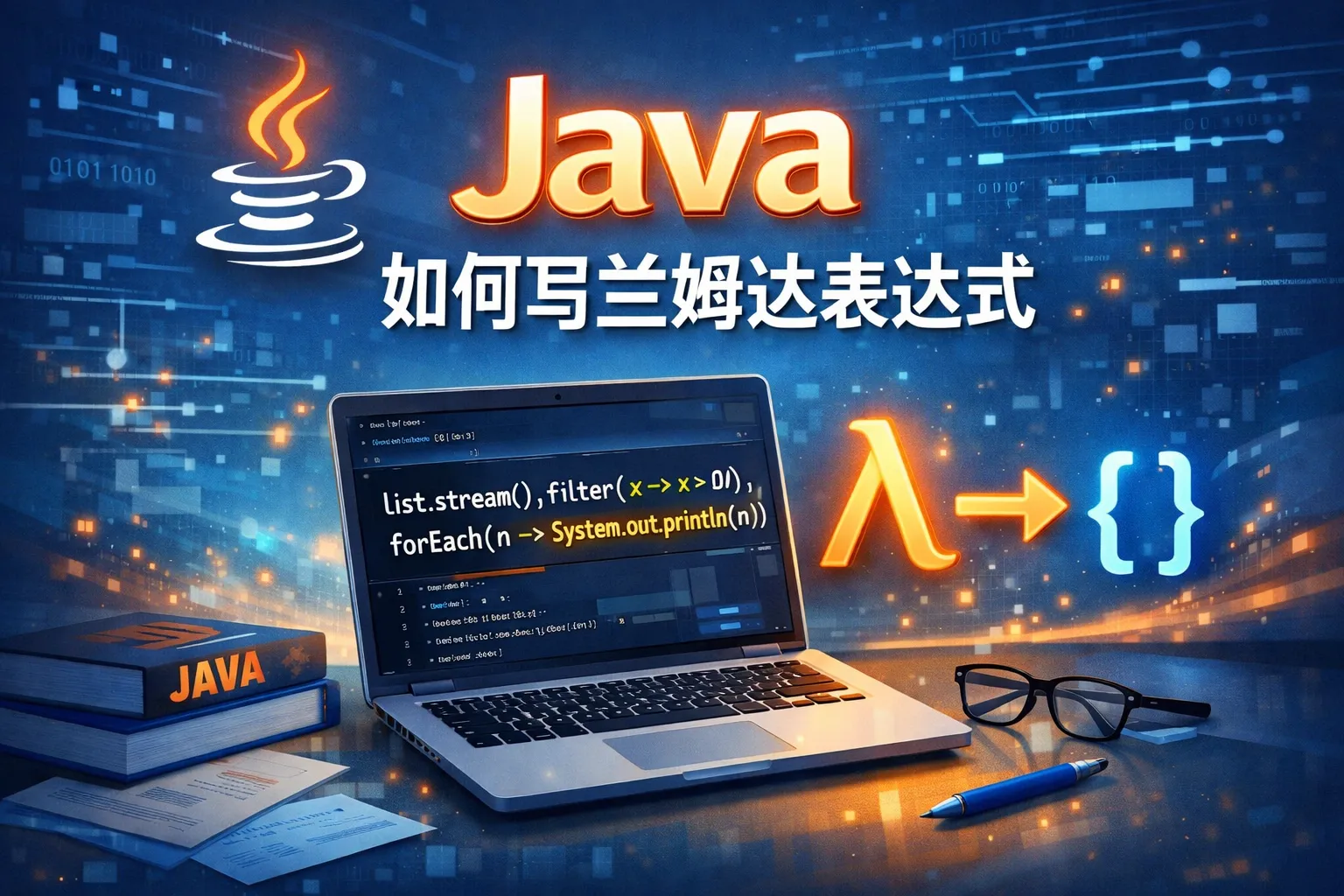 java如何写兰姆达表达式