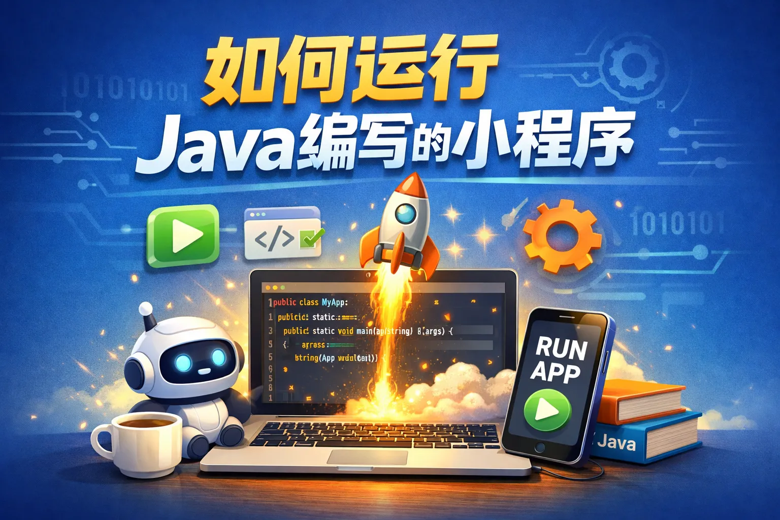 如何运行java编写的小程序