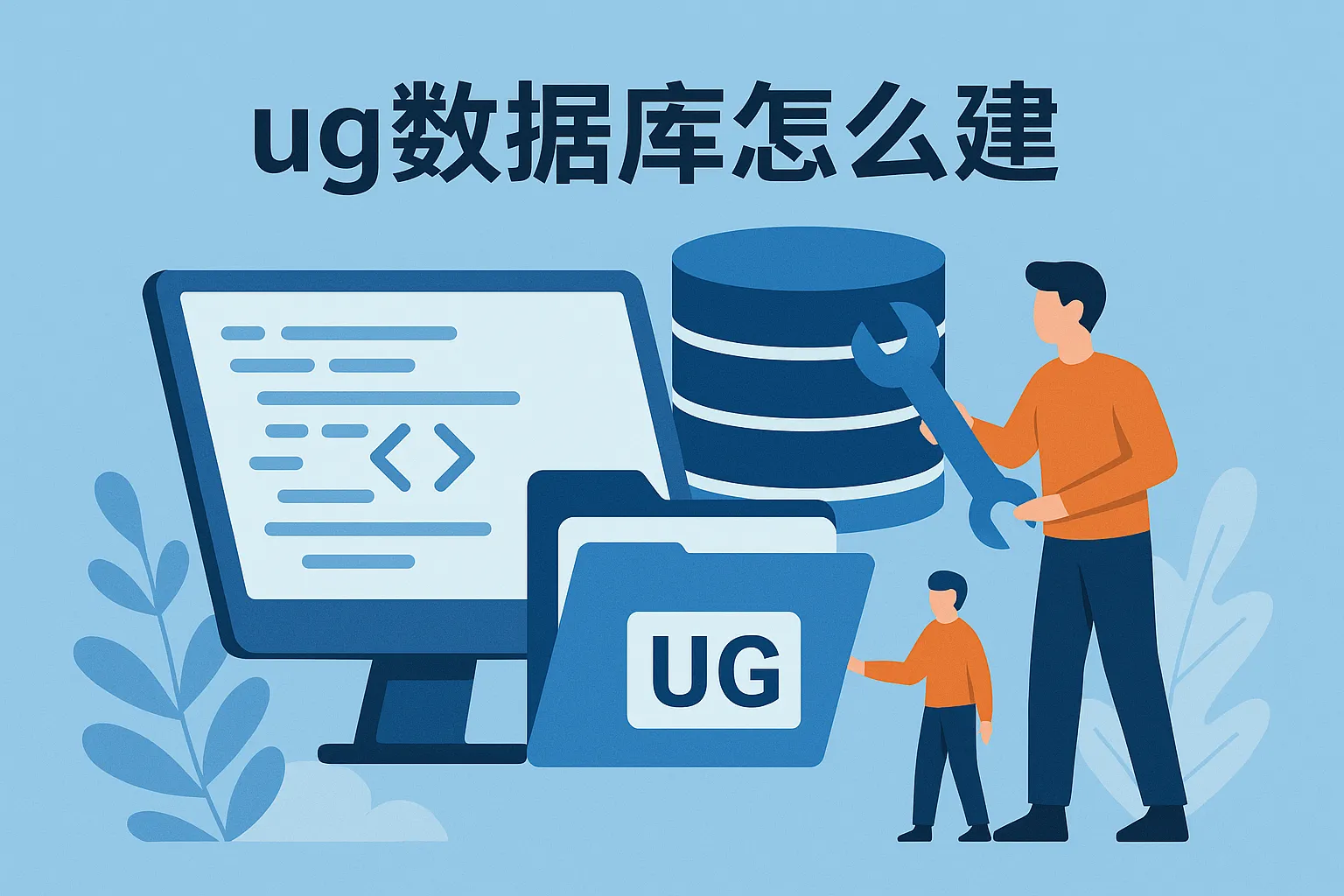 ug数据库怎么建