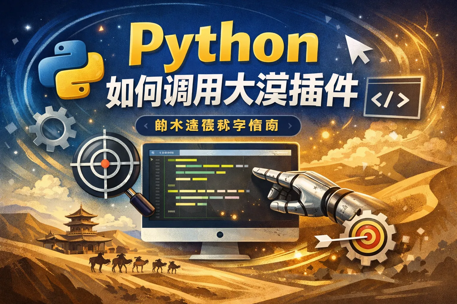 python如何调用大漠插件