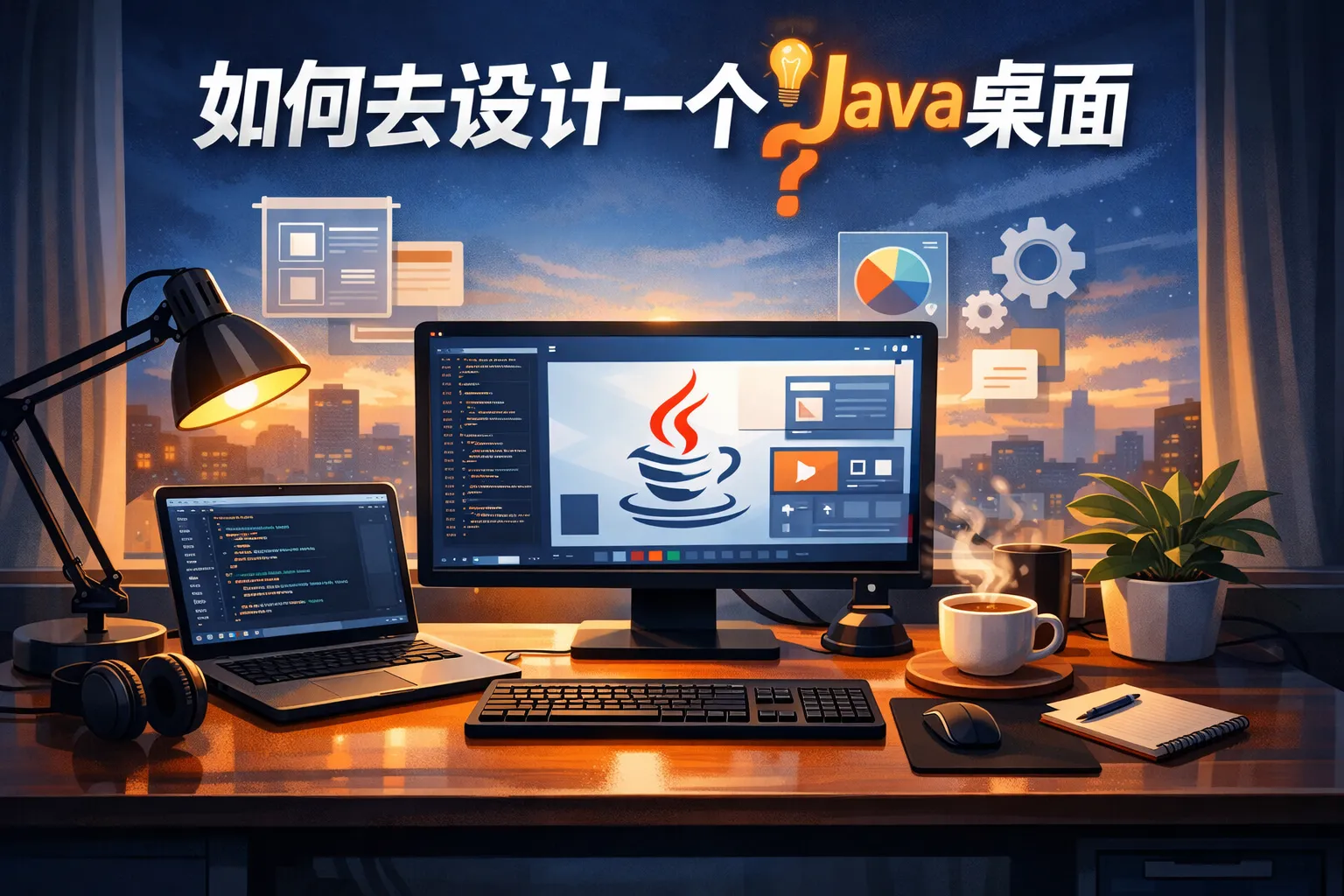 Java On Top 如何去设计一个java桌面