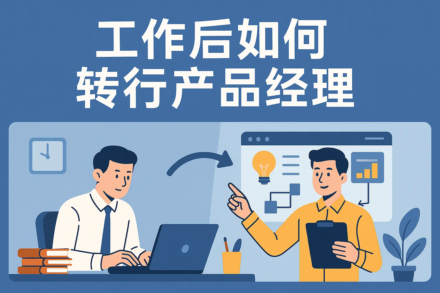工作后如何转行产品经理