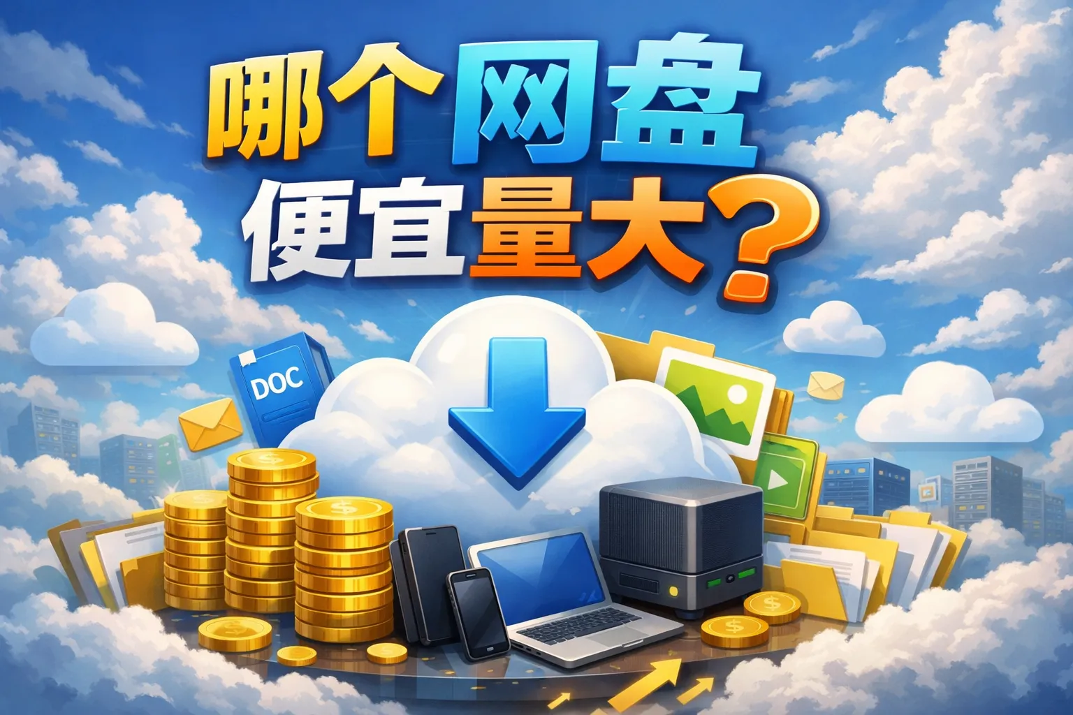 哪个网盘便宜量大