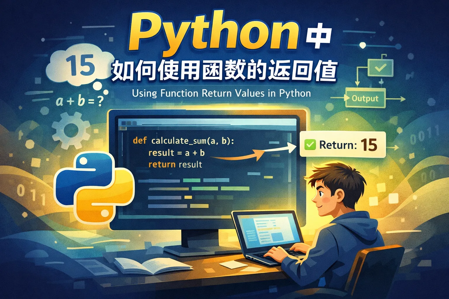 python中如何使用函数的返回值