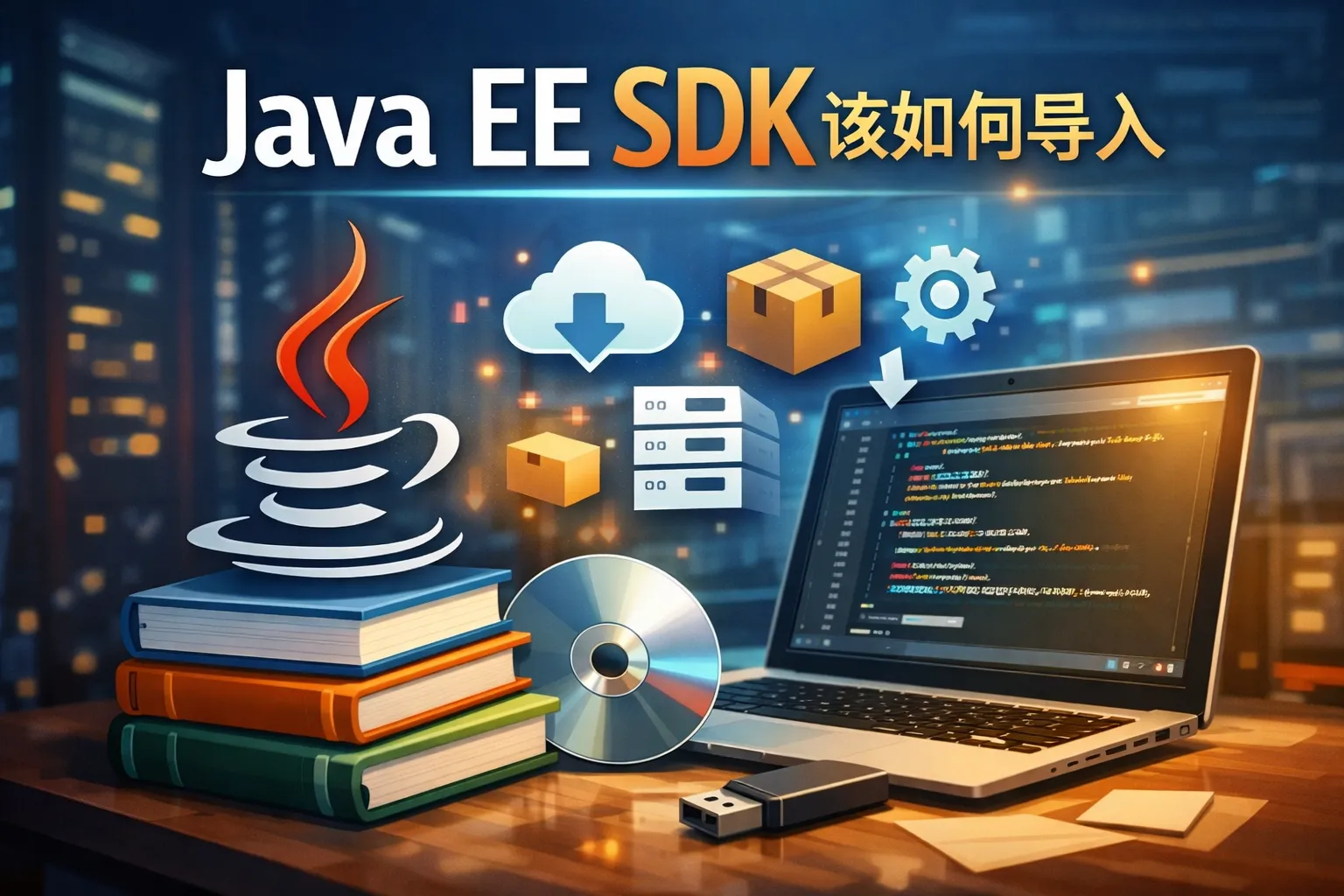 java ee sdk该如何导入
