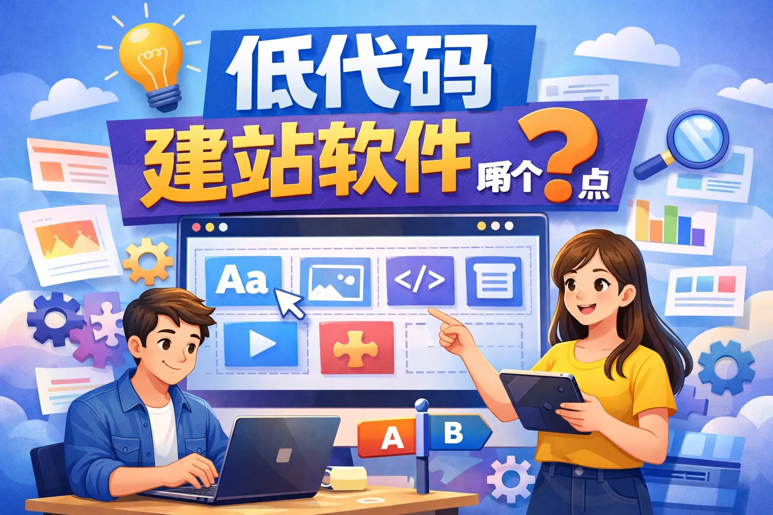 低代码建站软件哪个好点