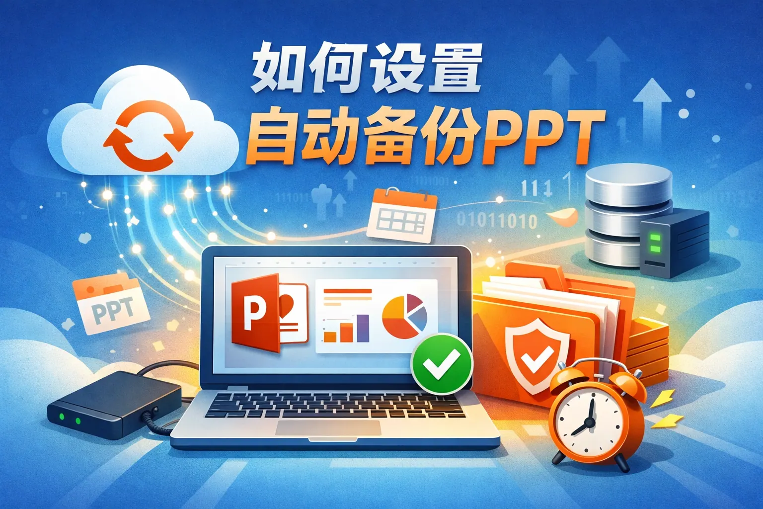 如何设置自动备份ppt
