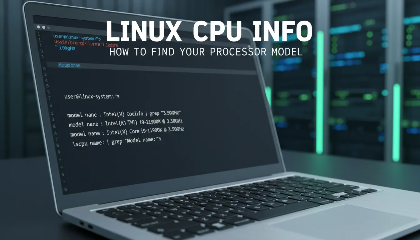 linux如何查询cpu型号