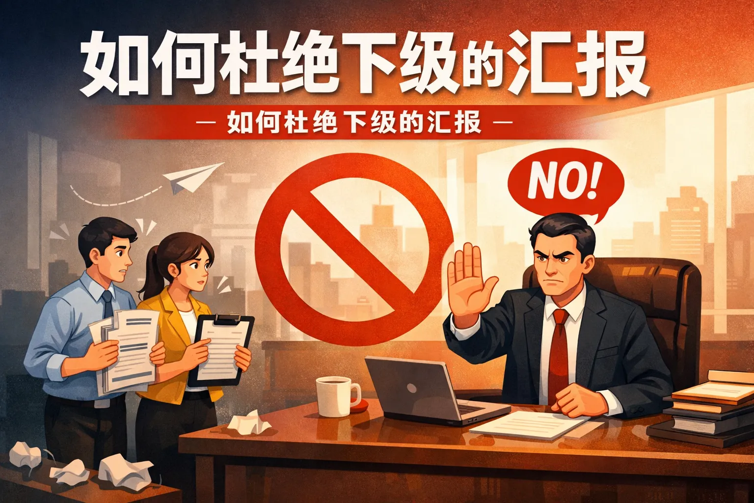 如何杜绝下级的汇报