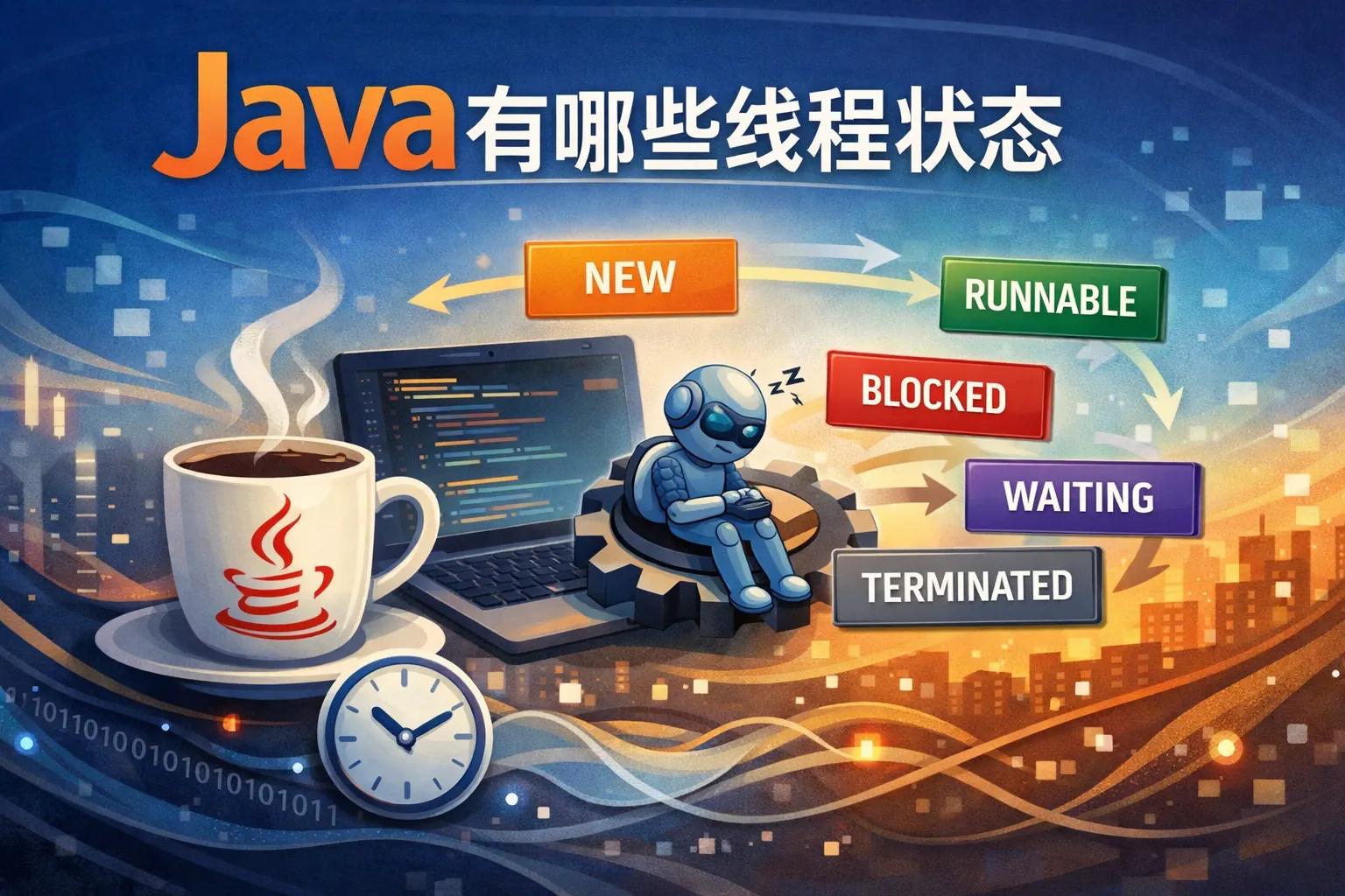 java有哪些线程状态